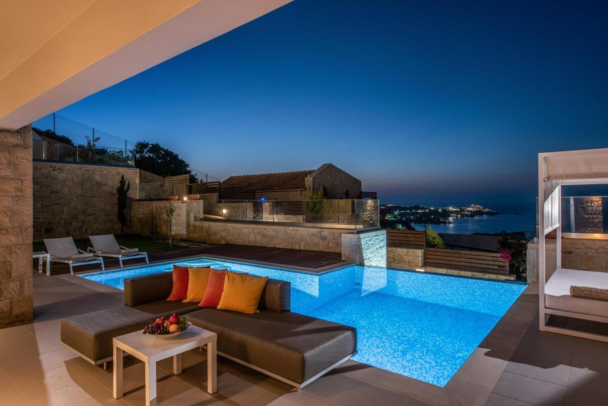 Вилла Omega House In Crete Лигарья Экстерьер фото
