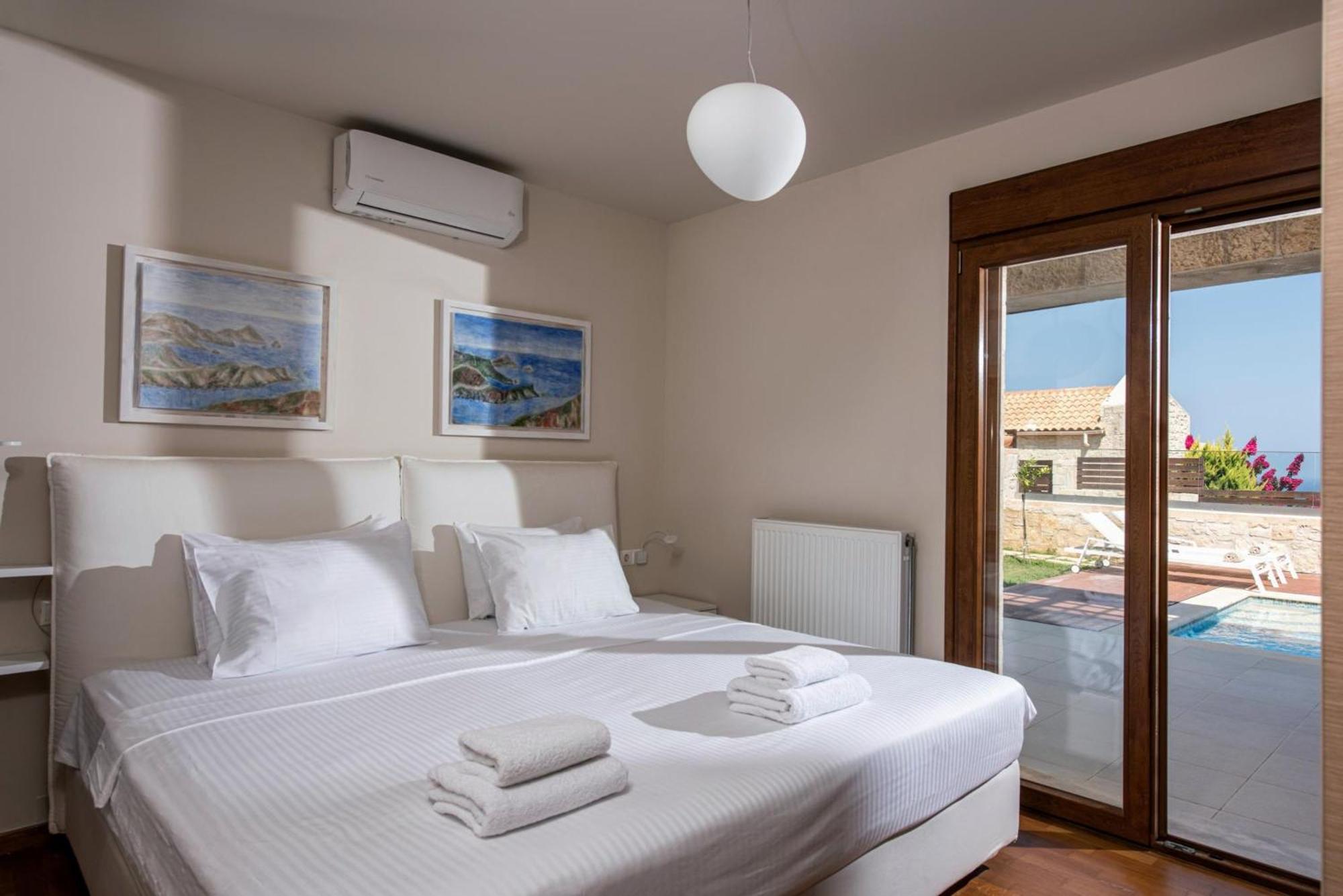 Вилла Omega House In Crete Лигарья Экстерьер фото